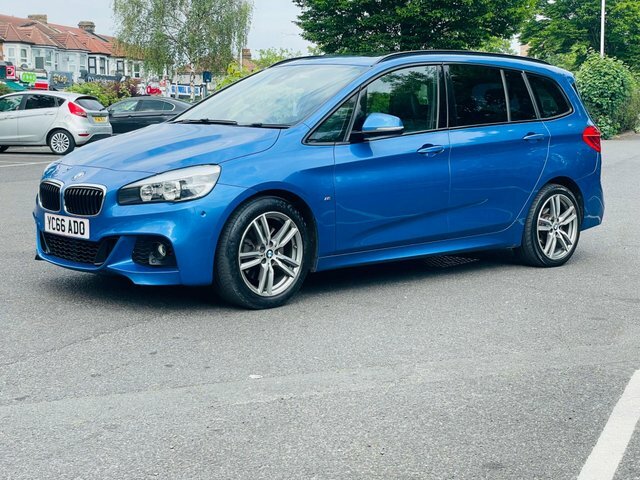 BMW 2 Series Gran Tourer 2.0 220D M Sport YC66ADO Blue #4