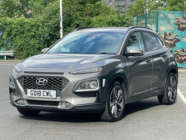 Hyundai Kona 1.0 T-gdi Blue Drive GD18CWL Grey #4