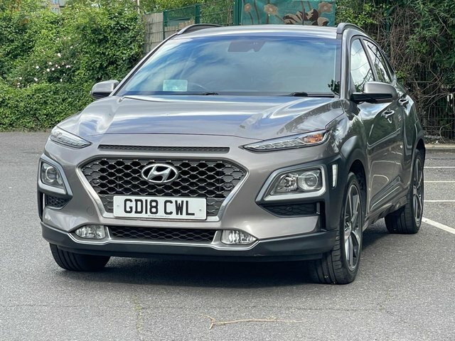 Hyundai Kona 1.0 T-gdi Blue Drive GD18CWL Grey #3