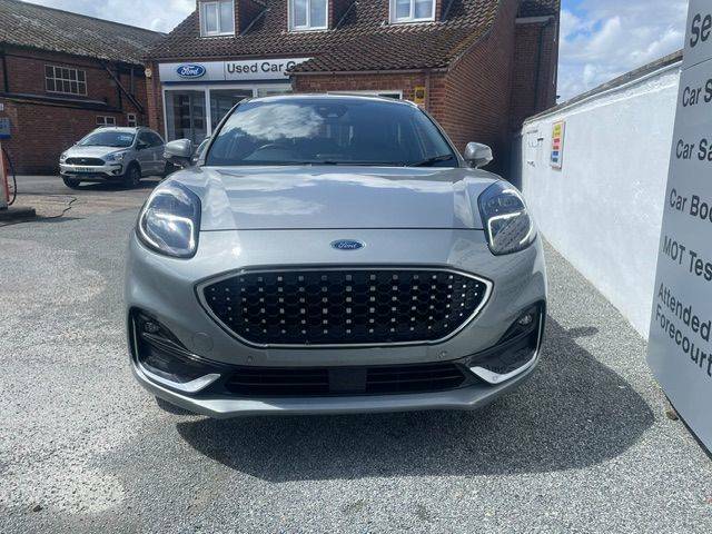 Ford Puma 1.0T 155Ps Ecoboost Mhev Hybrid St-line Vignale Dc ML23WYU Silver #2