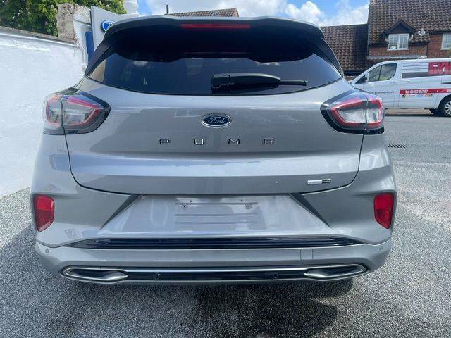 Ford Puma 1.0T 155Ps Ecoboost Mhev Hybrid St-line Vignale Dc ML23WYU Silver #5