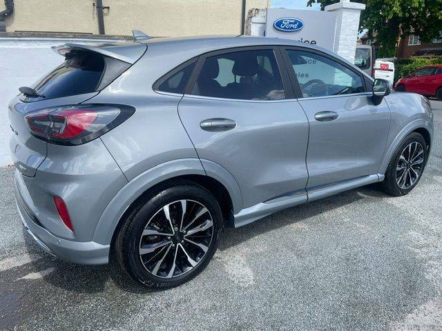 Ford Puma 1.0T 155Ps Ecoboost Mhev Hybrid St-line Vignale Dc ML23WYU Silver #4