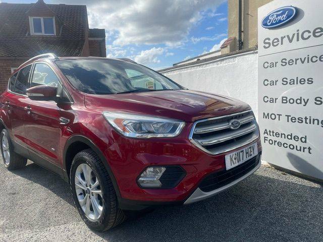 Ford Kuga 2.0 Tdci 180Ps Titanium 6-Spd Awd - 2017 1 Red
