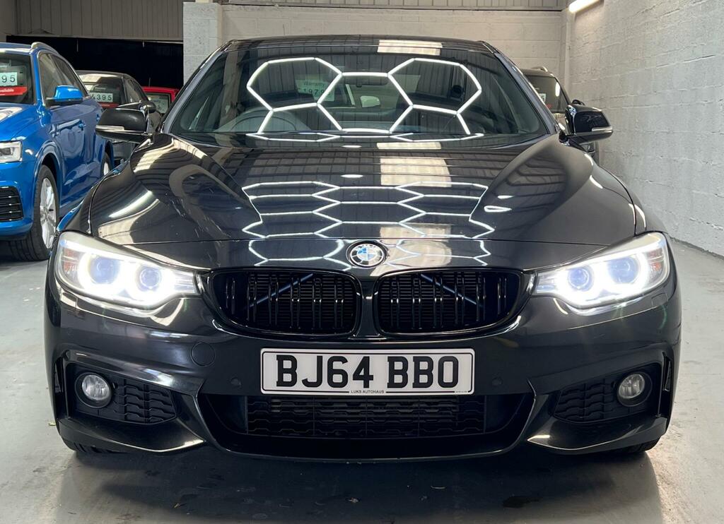 BMW 4 Series 2.0 420D M Sport Euro 6 Ss BJ64BBO Black #3