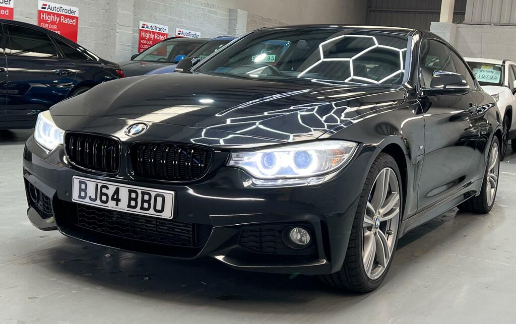BMW 4 Series 2.0 420D M Sport Euro 6 Ss BJ64BBO Black #4