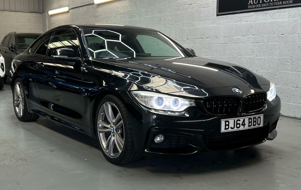 BMW 4 Series 2.0 420D M Sport Euro 6 Ss BJ64BBO Black #6