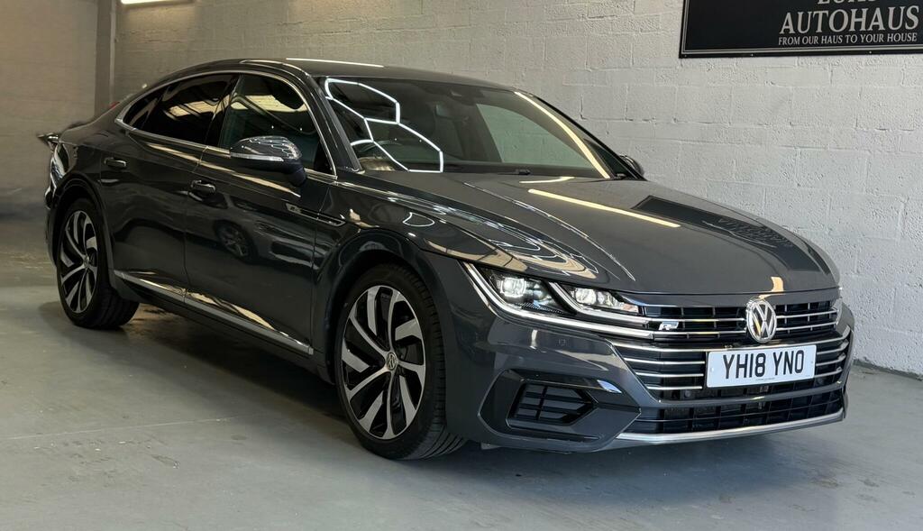 Volkswagen Arteon 2.0 Tsi R-line Fastback Dsg Euro 6 Ss YH18YNO Grey #6