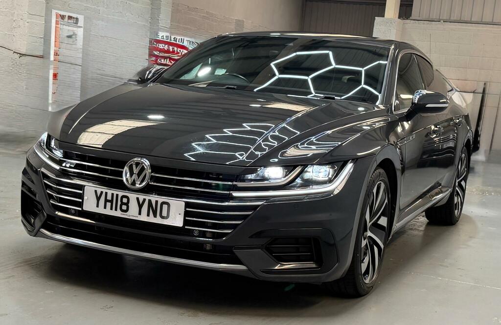Volkswagen Arteon 2.0 Tsi R-line Fastback Dsg Euro 6 Ss YH18YNO Grey #3