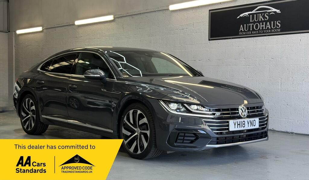Volkswagen Arteon 2.0 Tsi R-line Fastback Dsg Euro 6 Ss Grey