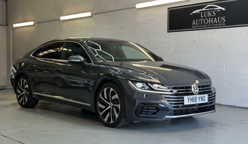 Volkswagen Arteon 2.0 Tsi R-line Fastback Dsg Euro 6 Ss YH18YNO Grey #5
