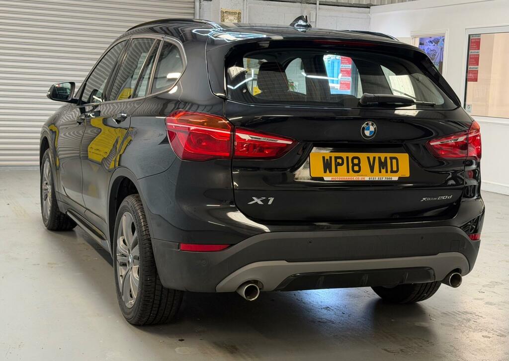 BMW X1 2.0 20D Sport Xdrive Euro 6 Ss WP18VMD Black #3