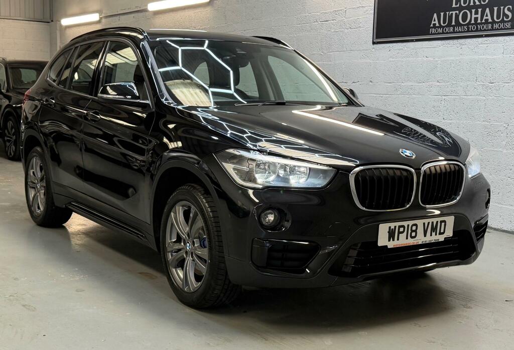 BMW X1 2.0 20D Sport Xdrive Euro 6 Ss WP18VMD Black #5