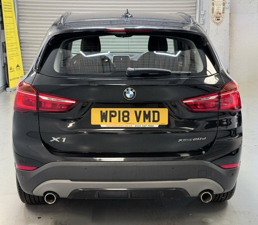 BMW X1 2.0 20D Sport Xdrive Euro 6 Ss WP18VMD Black #6