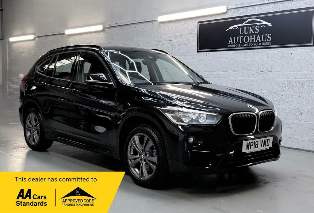 BMW X1 2.0 20D Sport Xdrive Euro 6 Ss Black