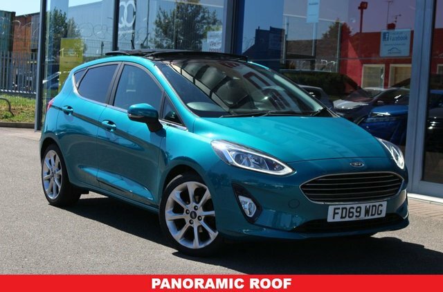 Ford Fiesta 1.0T Ecoboost Titanium Hatchback Blue