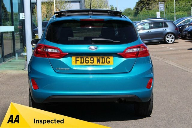 Ford Fiesta 1.0T Ecoboost Titanium Hatchback FD69WDG Blue #6