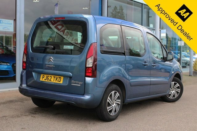 Citroen Berlingo 1.6 Hdi Vtr Multispace Mpv Euro PJ62TKD Blue #3