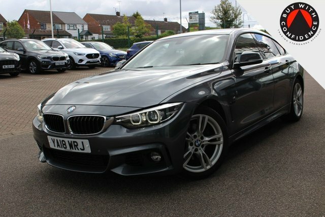 BMW 4 Series Gran Coupe 2.0 430I M Sport Hatchback Euro 6 YA18WRJ Grey #4