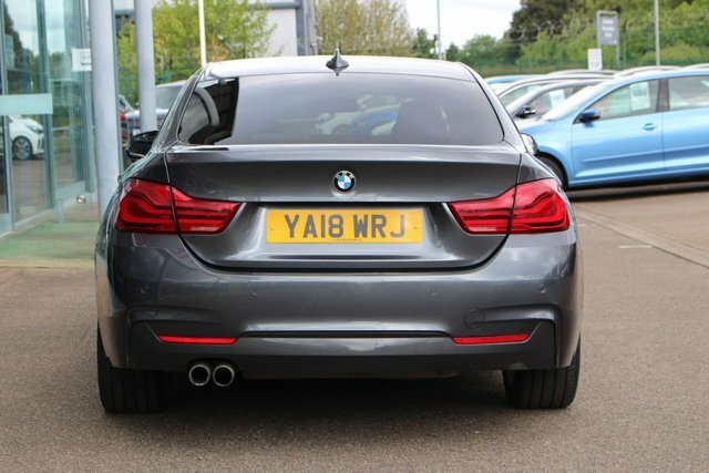 BMW 4 Series Gran Coupe 2.0 430I M Sport Hatchback Euro 6 YA18WRJ Grey #6