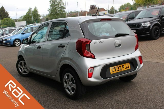 Kia Picanto 1.0 Dpi 1 Hatchback Euro 6 S S CV23PJJ Silver #5