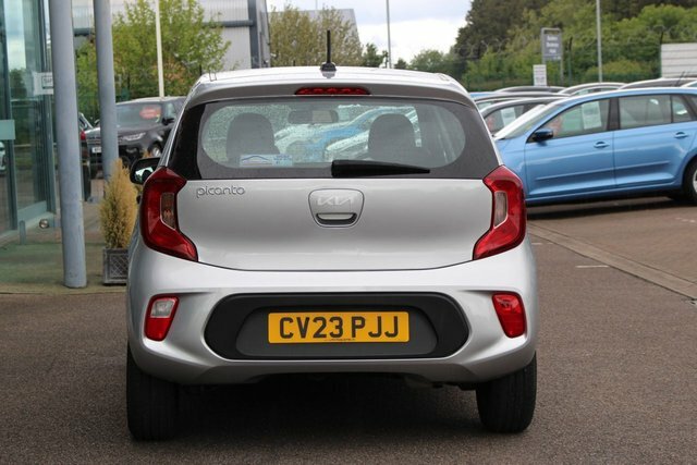 Kia Picanto 1.0 Dpi 1 Hatchback Euro 6 S S CV23PJJ Silver #6