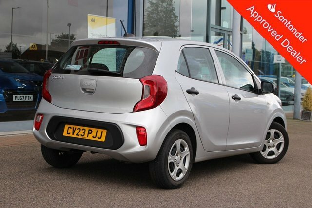 Kia Picanto 1.0 Dpi 1 Hatchback Euro 6 S S CV23PJJ Silver #3