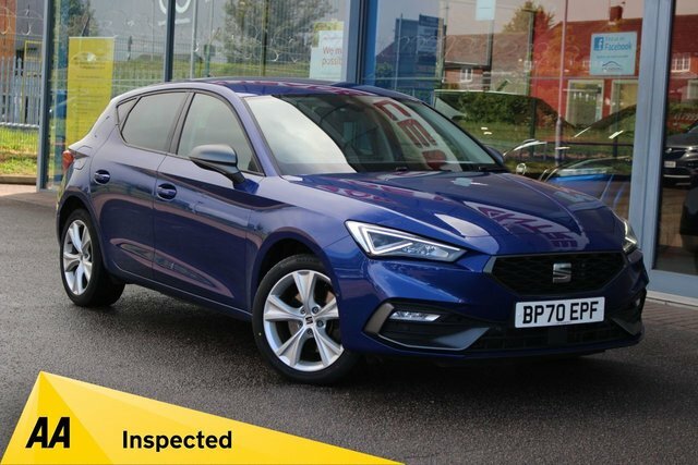 Seat Leon 1.4 Ehybrid 12.8Kwh Fr Hatchback Plug-i Blue
