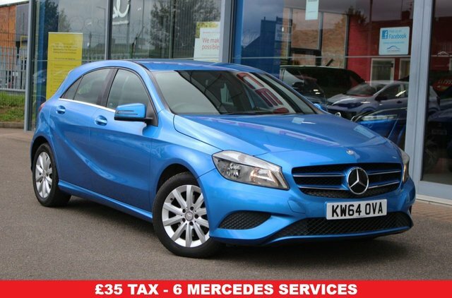 Mercedes-Benz A Class 1.6 A180 Se Hatchback 7G-dct Euro 6 S Blue