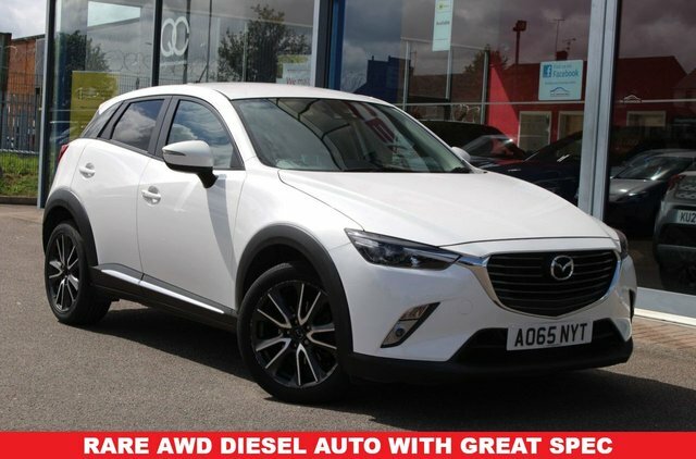 Mazda CX-3 1.5 Skyactiv-d Sport Nav Suv 4Wd E White