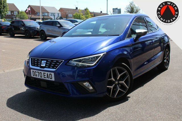 Seat Ibiza 1.0 Tsi Xcellence Lux Hatchback Dsg Eur DG70EAO Blue #4