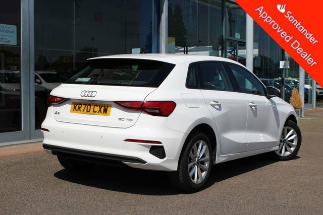 Audi A3 2.0 Tdi 30 Technik Sportback Eur KR70CXW White #3