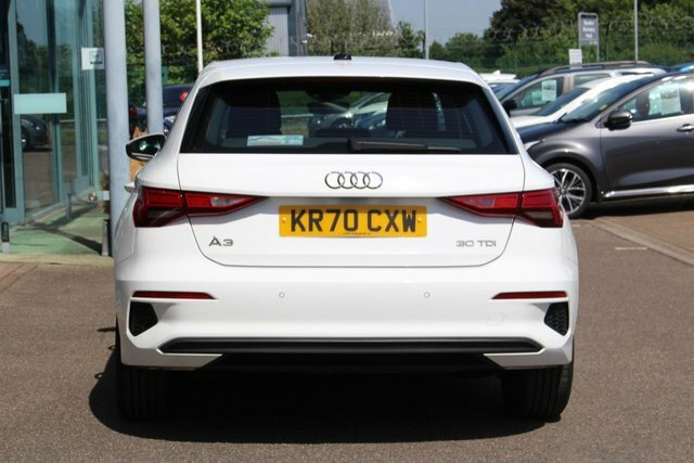 Audi A3 2.0 Tdi 30 Technik Sportback Eur KR70CXW White #6