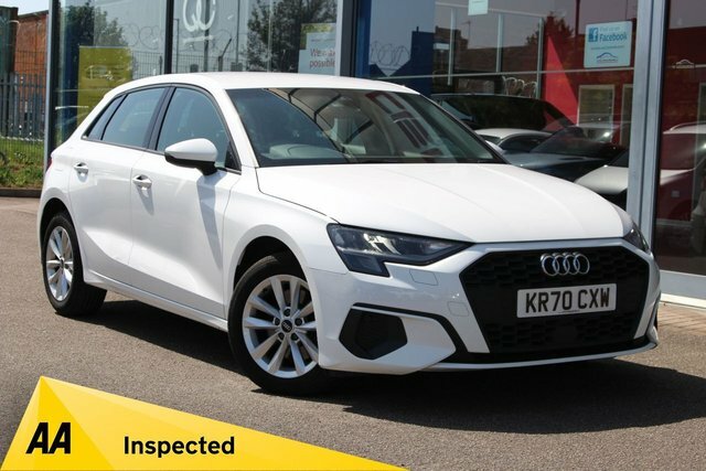 Audi A3 2.0 Tdi 30 Technik Sportback Eur White