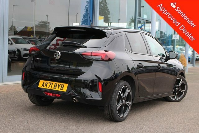 Vauxhall Corsa 1.2 Turbo Sri Premium Hatchback AK71BYB Black #3