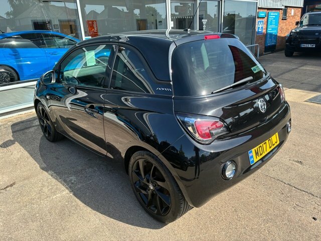 Vauxhall Adam Hatchback MD17DLJ Black #5