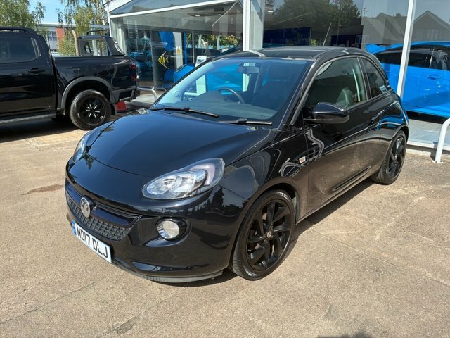 Vauxhall Adam Hatchback MD17DLJ Black #2