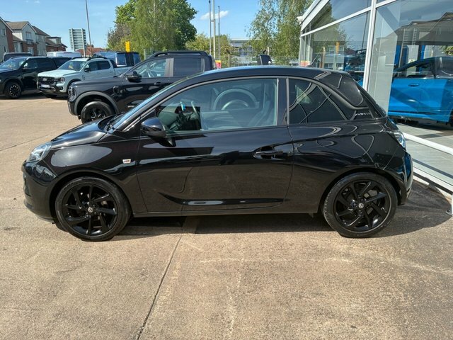 Vauxhall Adam Hatchback MD17DLJ Black #3