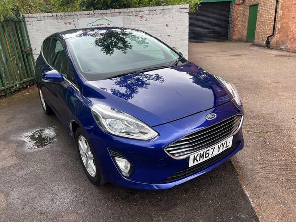 Ford Fiesta 1.0T Ecoboost Zetec Euro 6 Ss KM67YYL Blue #6