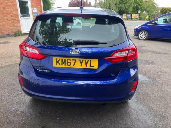 Ford Fiesta 1.0T Ecoboost Zetec Euro 6 Ss KM67YYL Blue #5