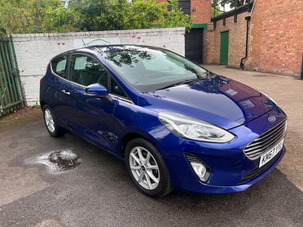 Ford Fiesta 1.0T Ecoboost Zetec Euro 6 Ss Blue