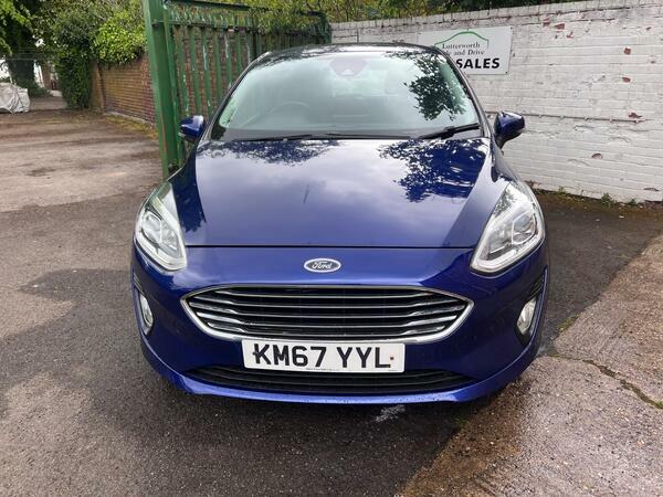 Ford Fiesta 1.0T Ecoboost Zetec Euro 6 Ss KM67YYL Blue #3