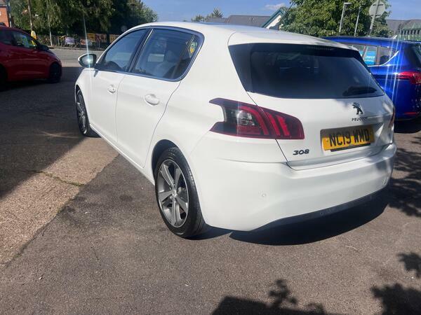 Peugeot 308 1.2 Puretech Gpf Allure Euro 6 Ss White #5