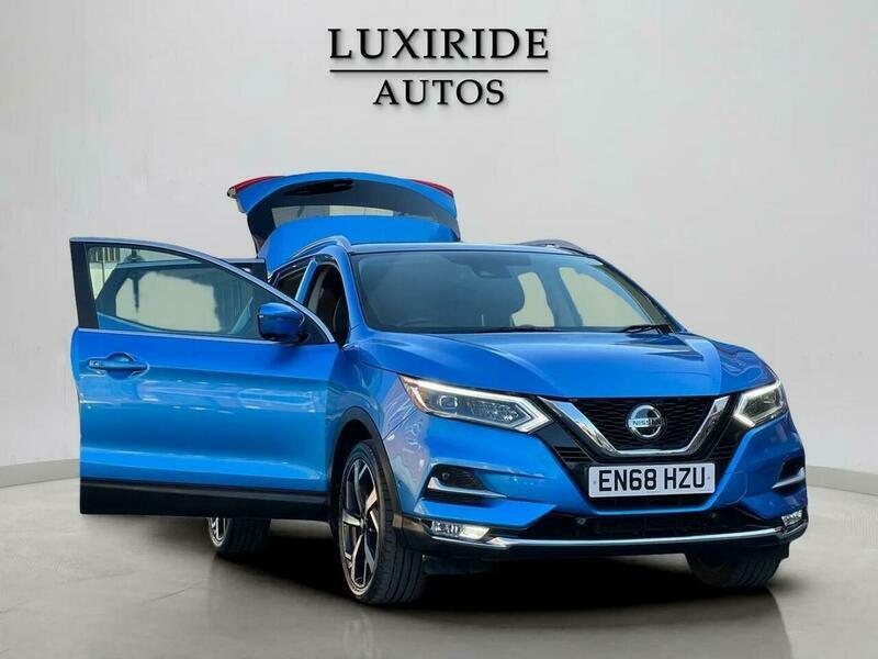 Nissan Qashqai 1.3 Dig-t Tekna Euro EN68HZU Blue #5
