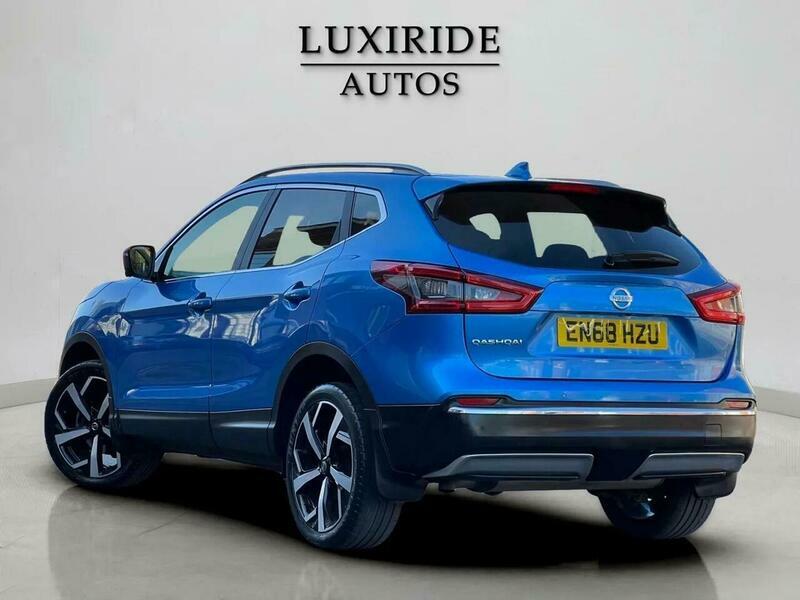 Nissan Qashqai 1.3 Dig-t Tekna Euro EN68HZU Blue #4