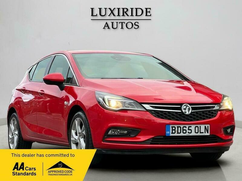 Vauxhall Astra 1.0I Turbo Ecoflex Sri Red
