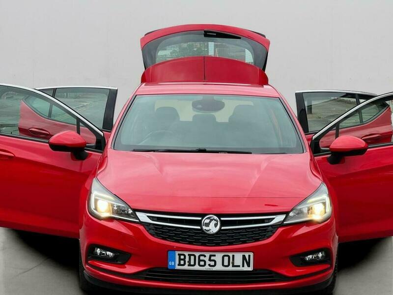 Vauxhall Astra 1.0I Turbo Ecoflex Sri BD65OLN Red #2
