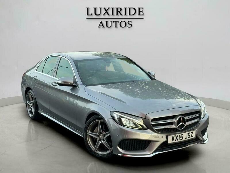 Mercedes-Benz C Class 1.6 C200 Bluetec Amg Silver #2