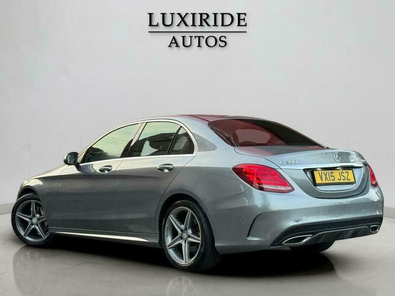 Mercedes-Benz C Class 1.6 C200 Bluetec Amg Silver #5