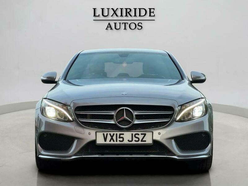 Mercedes-Benz C Class 1.6 C200 Bluetec Amg Silver #3