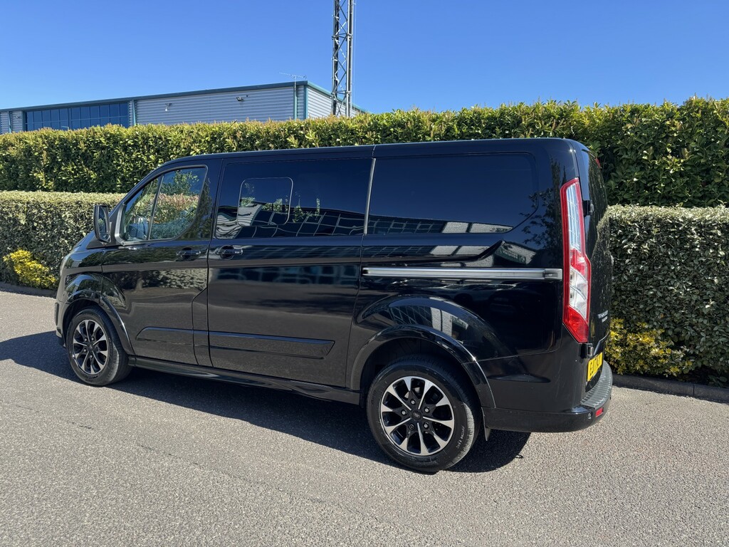 Ford Transit Custom 2.0 Tdci 290 Sport 2017 EJ17NJY Black #2